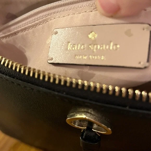 Kate Spade Black Leather Crossbody - Picture 9 of 9